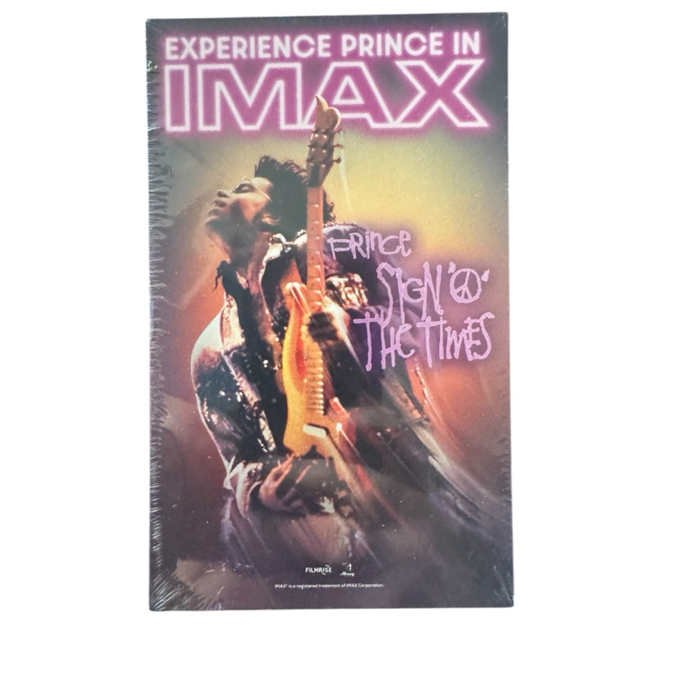 2025 PRINCE SIGN 'O' THE TIMES TOUR 1987 IMAX
MOVIE COLLECTIBLE TICKET
LIMITED E